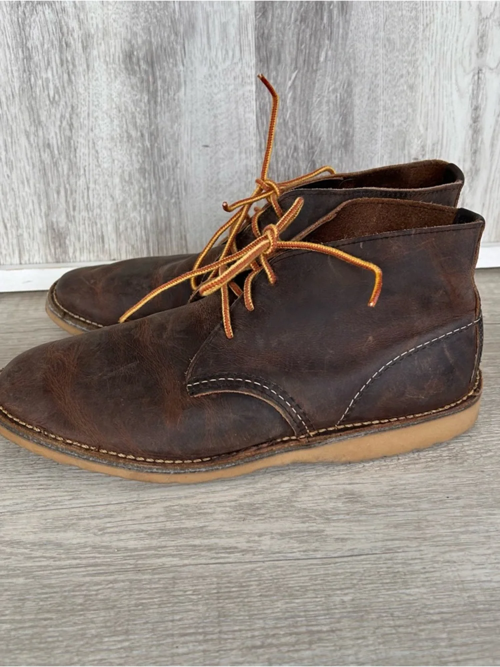Red Wing Heritage Weekender Chukka Boots Men’s 7 D  Brown Leather USA